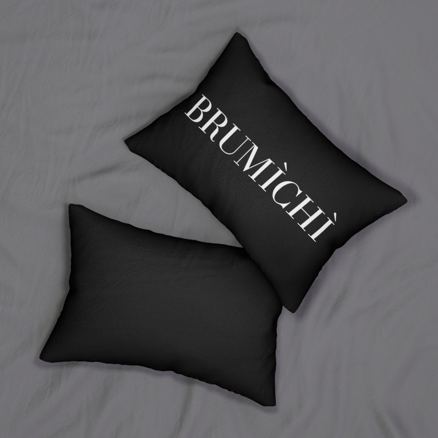 Brumìchì Spun Polyester Lumbar Pillow - Elegant Home Décor Accent