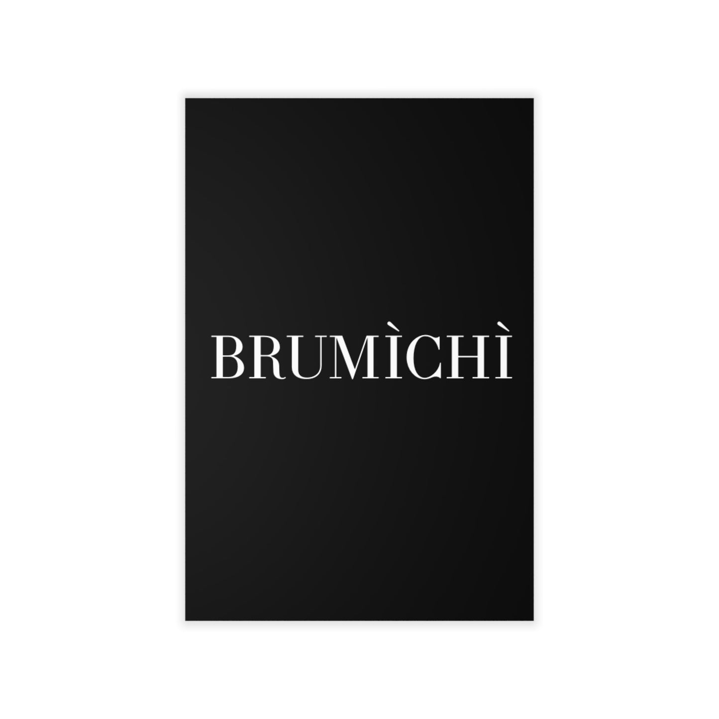 Elegant BRUMÌCHÌ Wall Decal | Modern Minimalist Home Decor