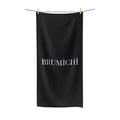Black Polycotton Towel