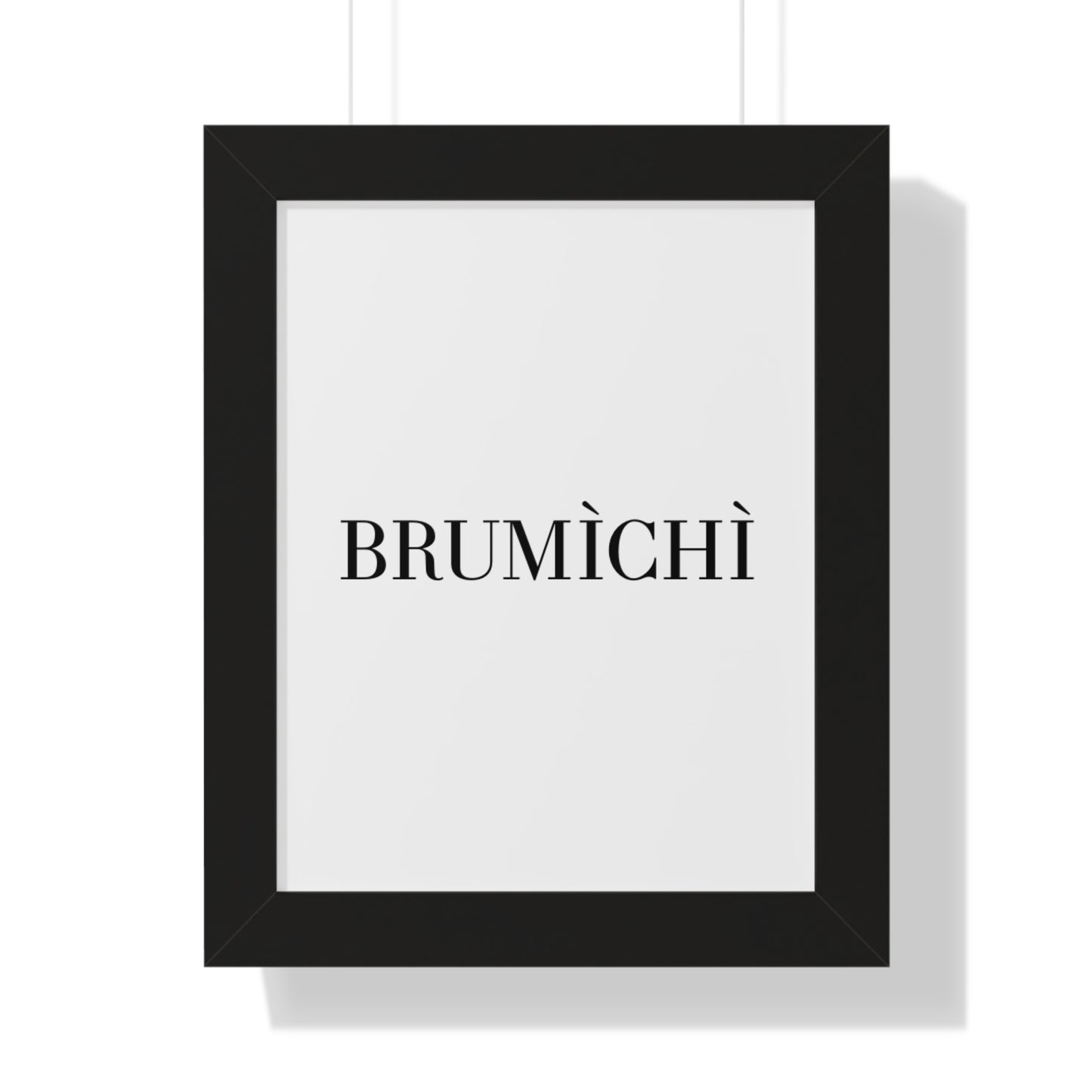 Modern Framed Vertical Poster - BRUMÌCHÌ Wall Art for Home Decor
