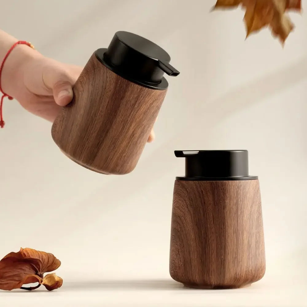 Wood Grain Soap Dispenser