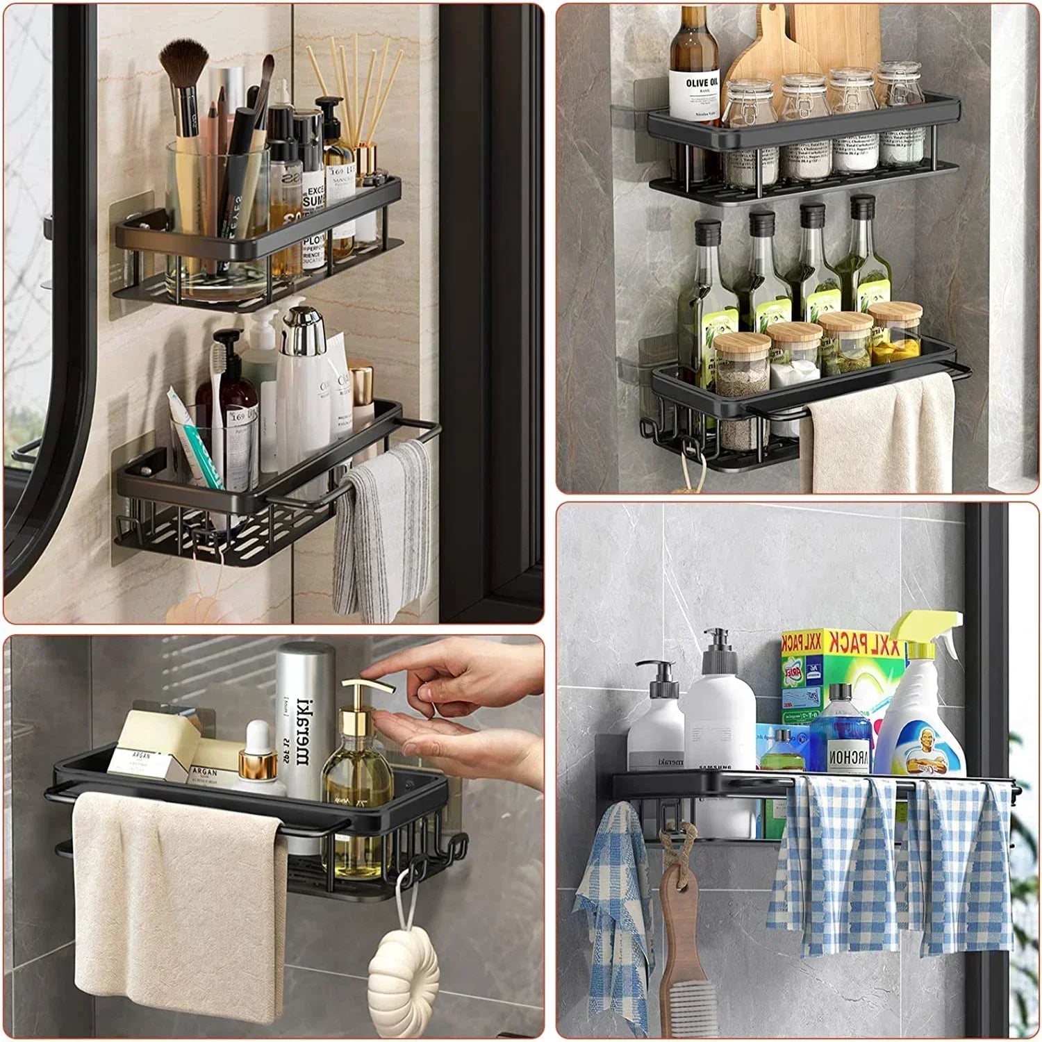 Aluminum Shower Shelf