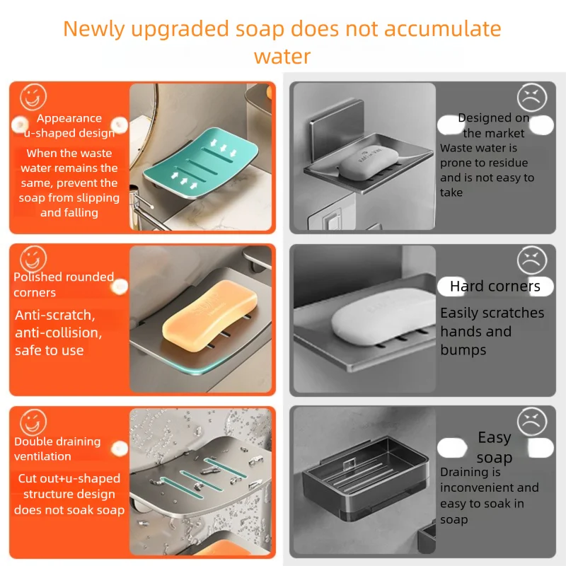 Double Layer Soap Tray