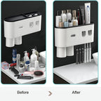Dual Toothpaste Organizer