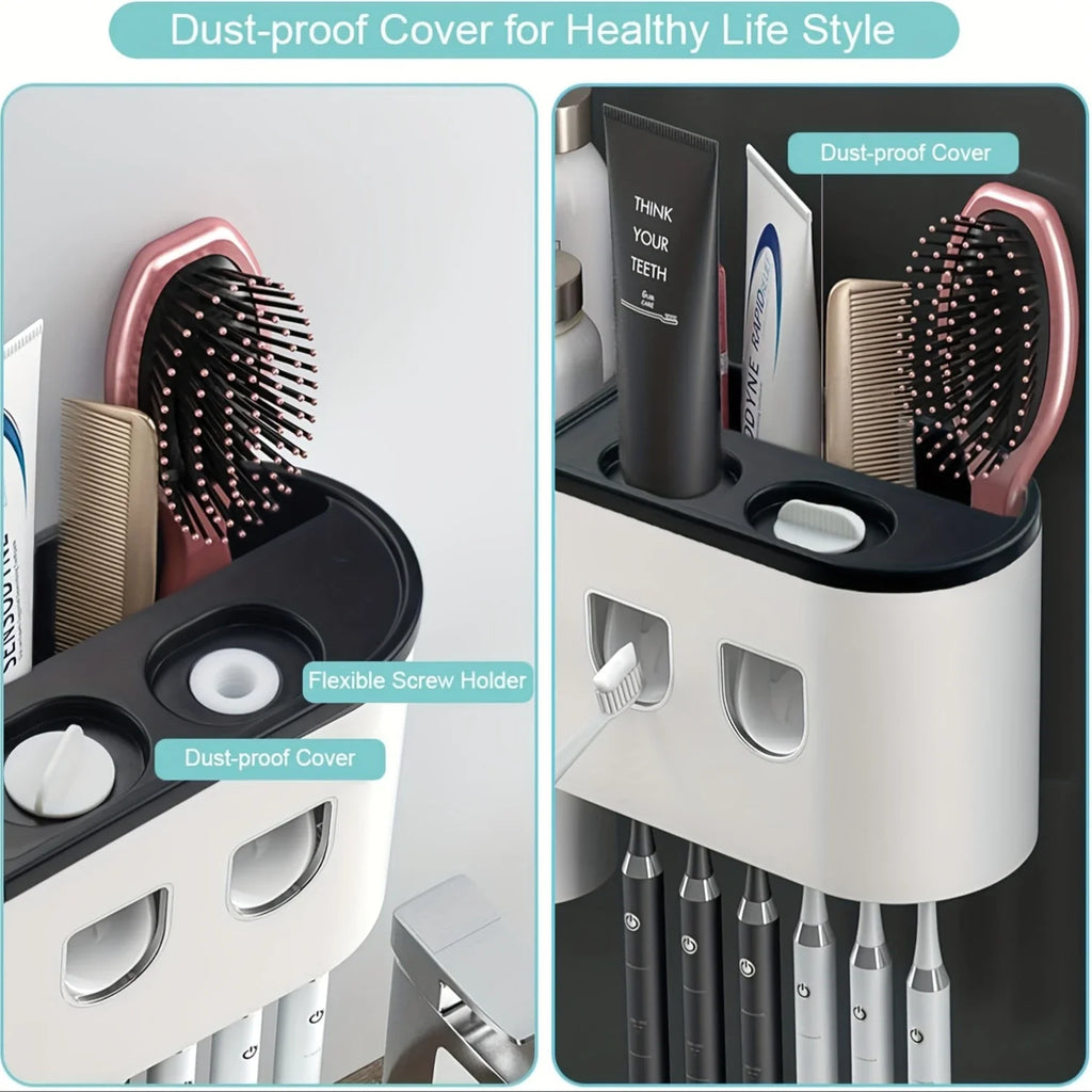 Dual Toothpaste Organizer