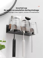 Wood Toothbrush Holder