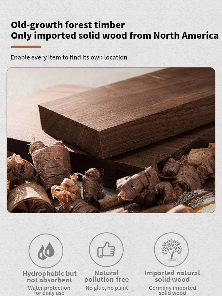 Wood Toothbrush Holder