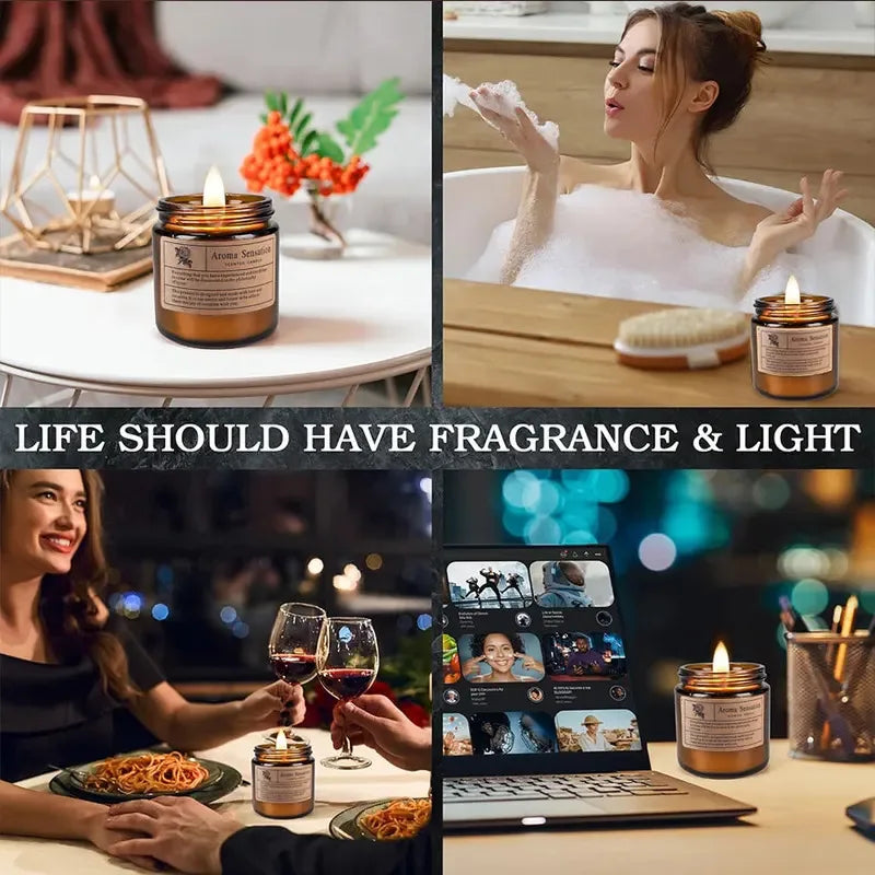 Glass Scented Candle