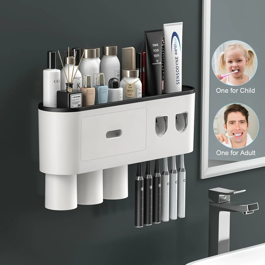 Dual Toothpaste Organizer