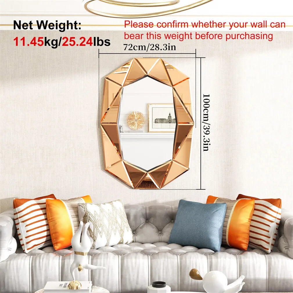 Irregular Accent Mirror
