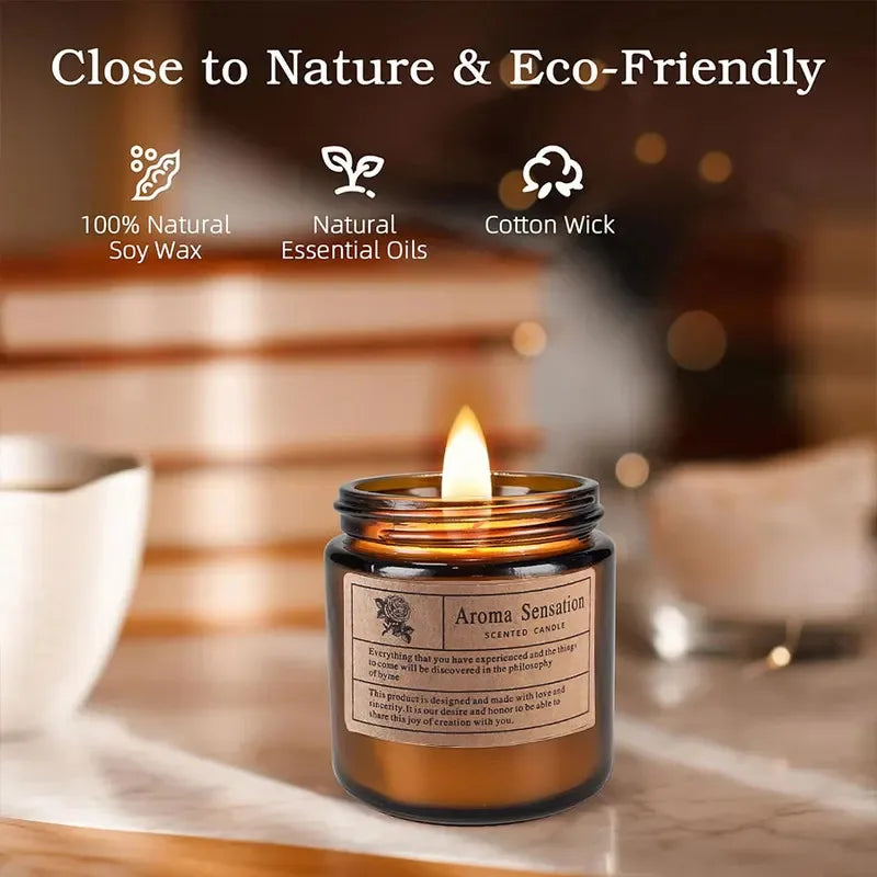 Glass Scented Candle