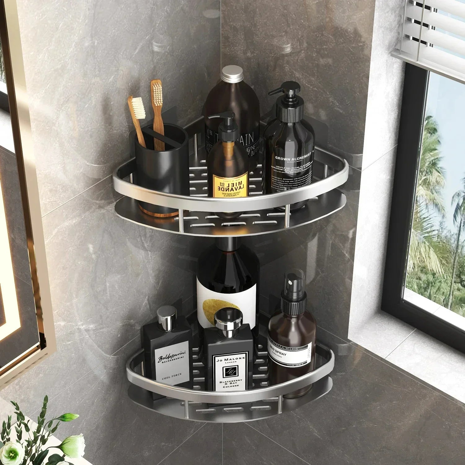 Aluminum Shower Shelf